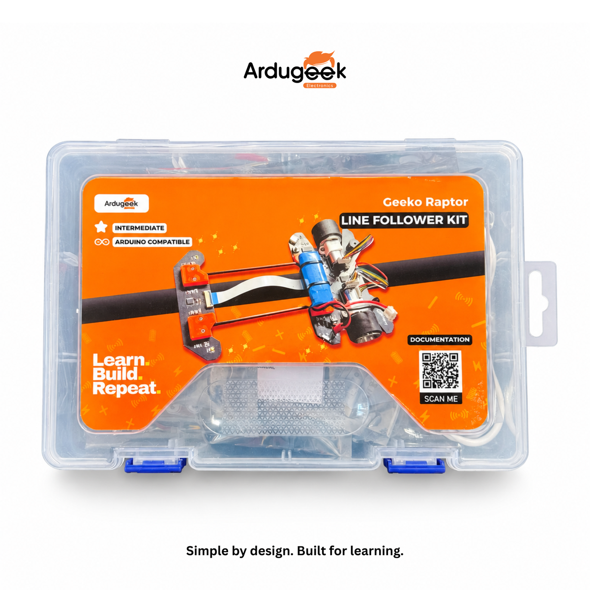 Geeko Raptor Line Follower Robotics Kit