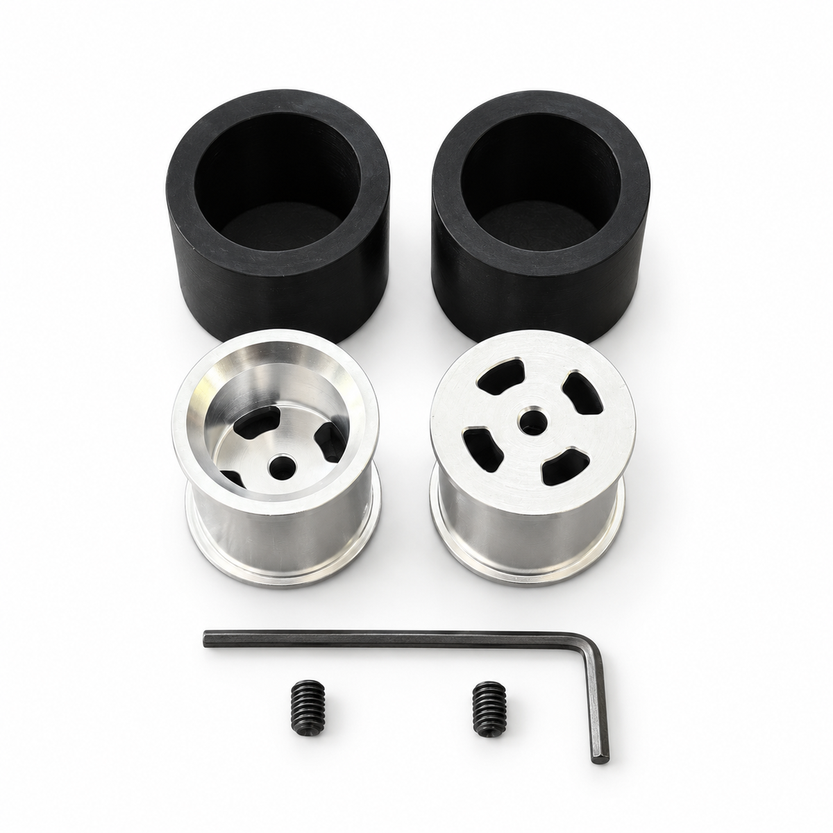 W2120-A High Quality Silicon Aluminum Wheel for Geeko Raptor Line Follower Kit