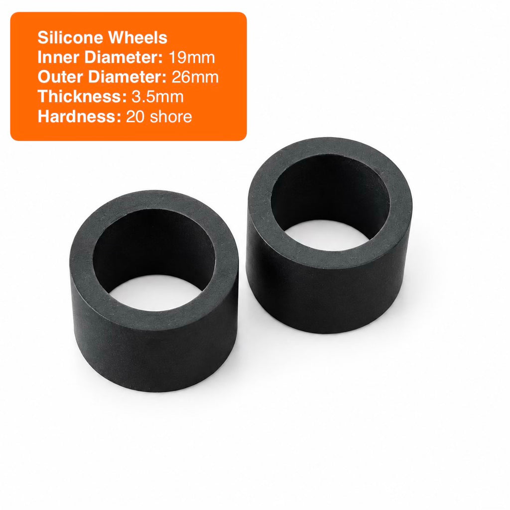 W2120-A High Quality Silicon Aluminum Wheel for Geeko Raptor Line Follower Kit